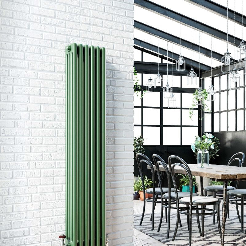 DQ Heating Modus Vertical 4 Column Radiator with Welded Feet | Made to Order