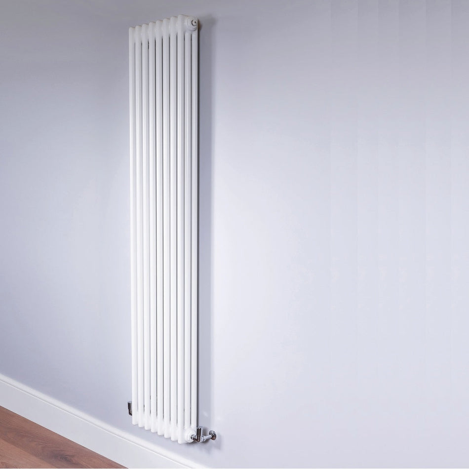 DQ Heating Ardent/Modus Vertical 2-Column Radiator | Stocked