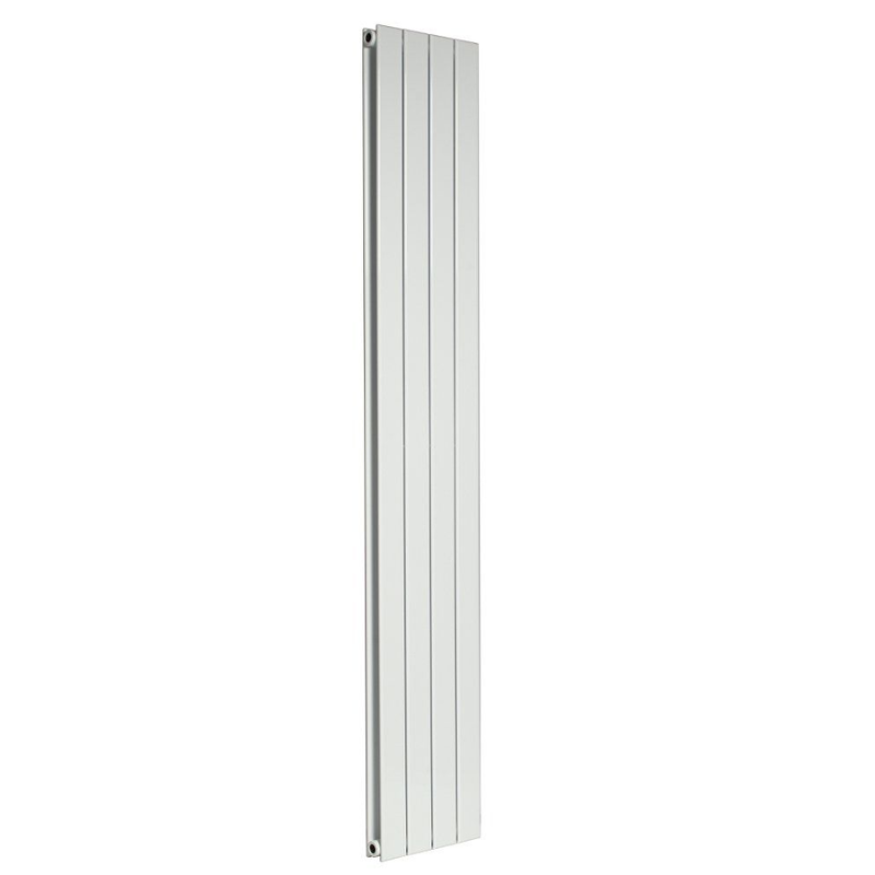 Apollo Capri Double Panel Vertical Designer Radiator - Traffic White Gloss | Stocked