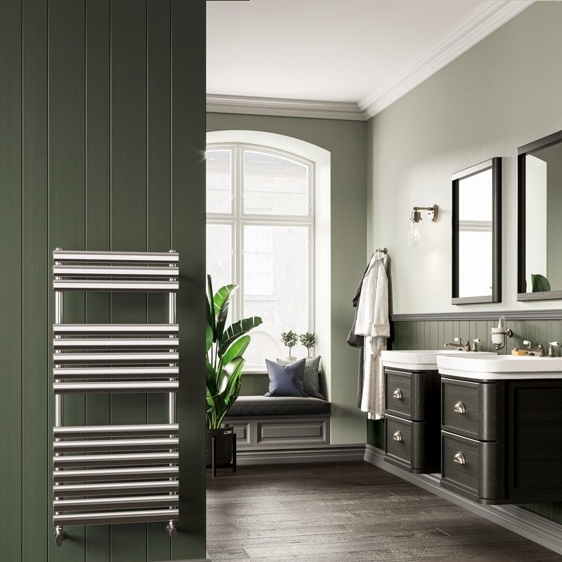 DQ Heating Cove STR Vertical Designer Towel Rail | Stocked
