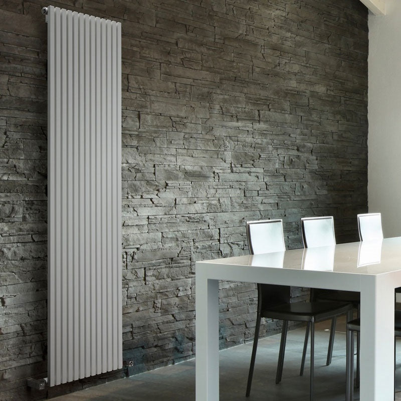 DQ Heating Cube Single Flat Panel Vertical Designer Radiator | Stocked