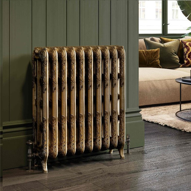 DQ Heating Loxley Cast Iron Vertical Column Radiator | Made to Order