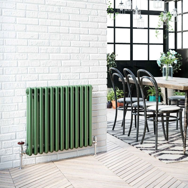 DQ Heating Modus Horizontal 2 Column Radiator with Welded Feet | Made to Order