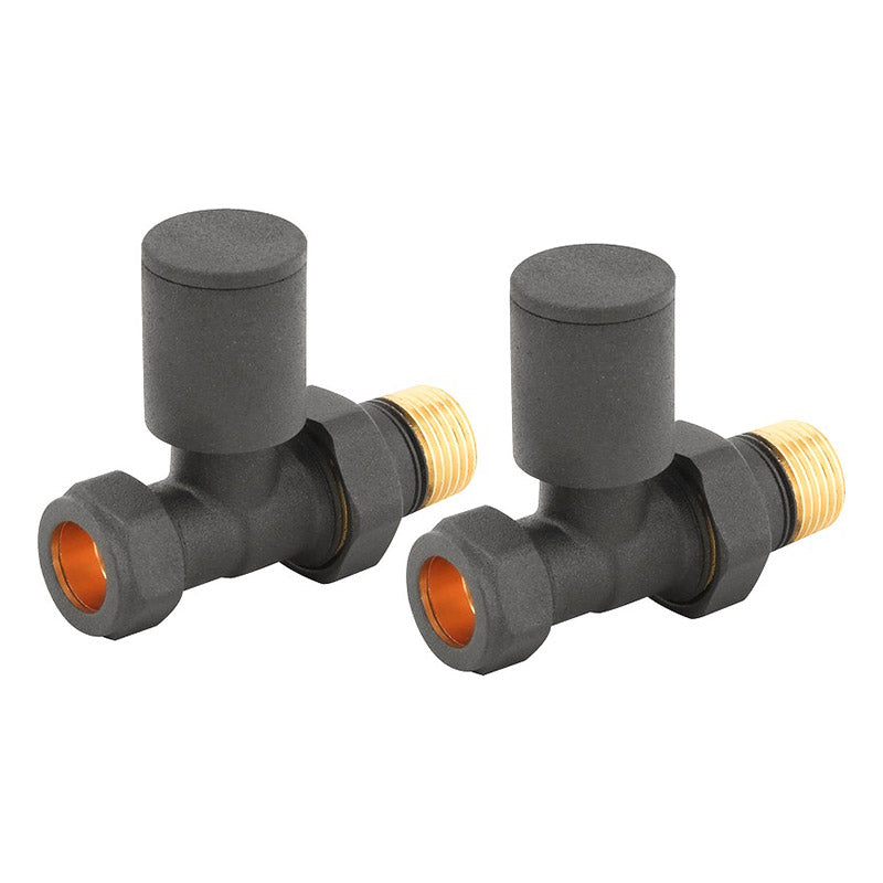DQ Heating Essential Manual Straight Radiator Valves