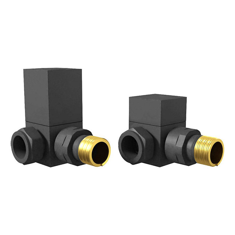 DQ Heating Essential Square Corner Radiator Valves