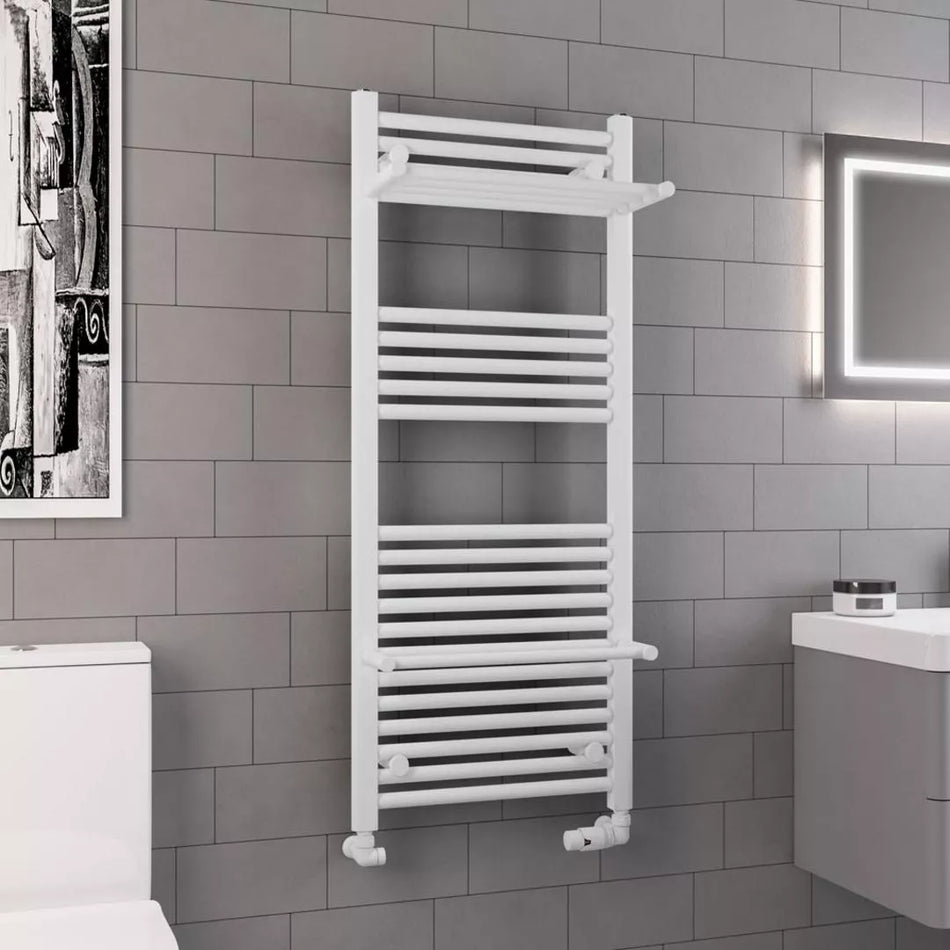 Eastbrook Haddenham Vertical Straight Heated Towel Rail