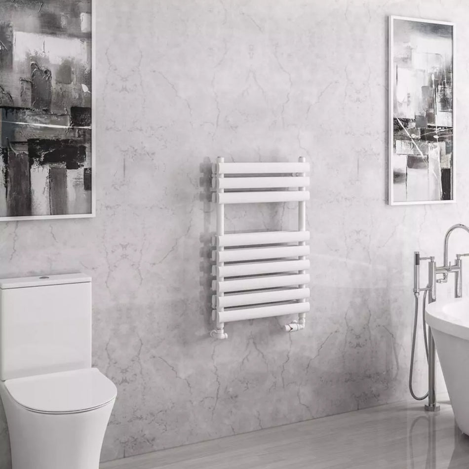 Eastbrook Tunstall Double Vertical Designer Heated Towel Rail