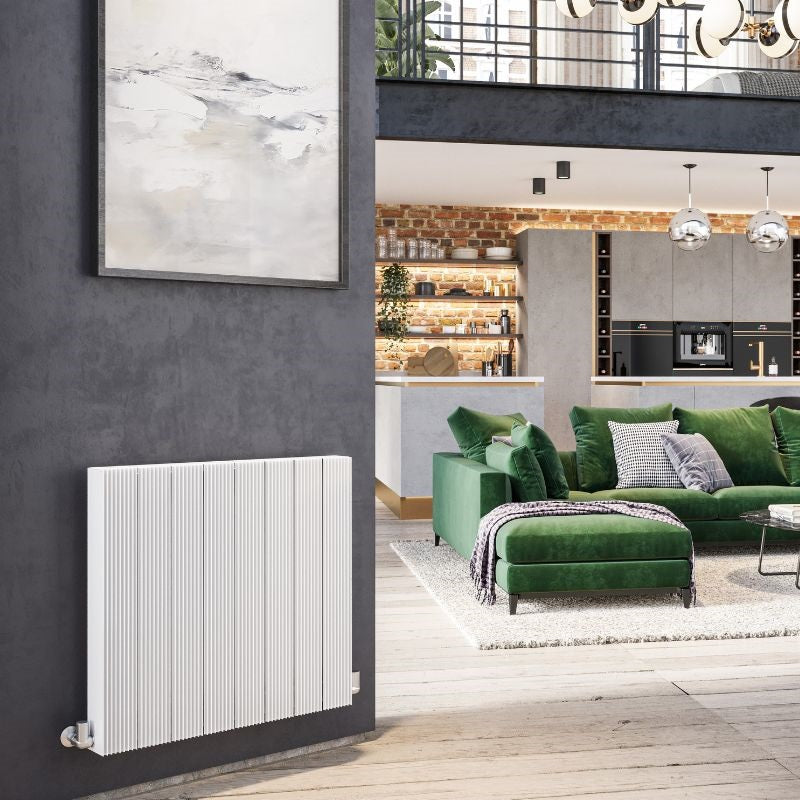 DQ Heating Galena Horizontal Designer Radiator | Stocked