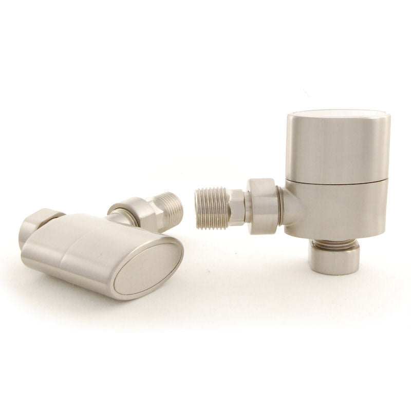 DQ Heating Jupiter Manual Angled Radiator Valves