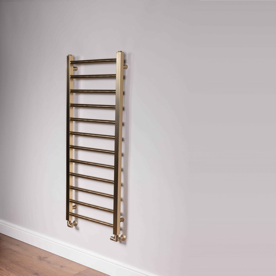 DQ Heating Kylo Vertical Ladder Heated Towel Rail | Stocked