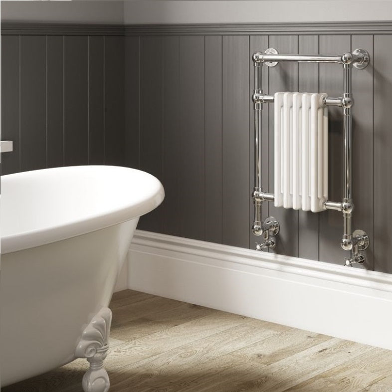 DQ Heating Lynford Wall Mounted Vertical Towel Radiator | Made to Order