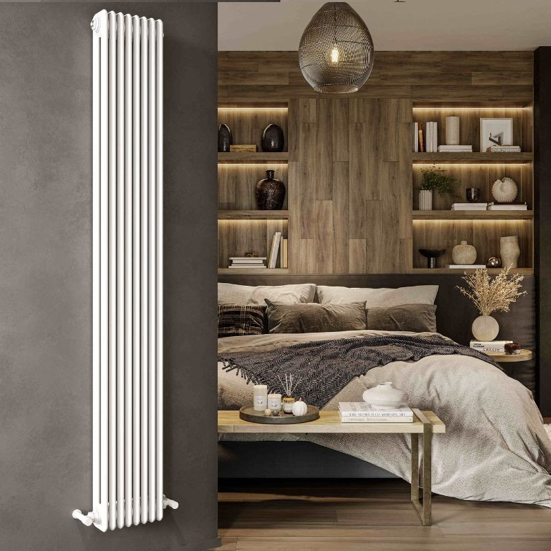 DQ Heating Newey Vertical 2-Column Radiator | Stocked