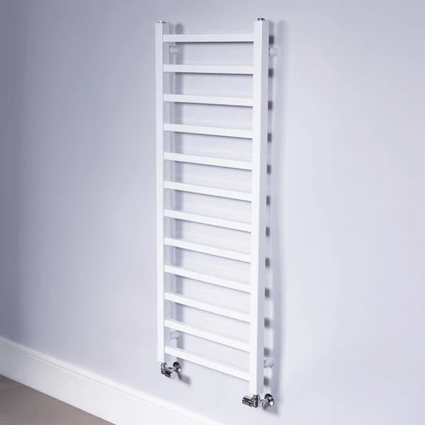 DQ Heating Stalia Ladder Vertical Heated Towel Rail | Stocked