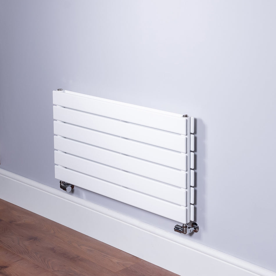 DQ Heating Strata Double Flat Panel Horizontal Designer Radiator | Stocked