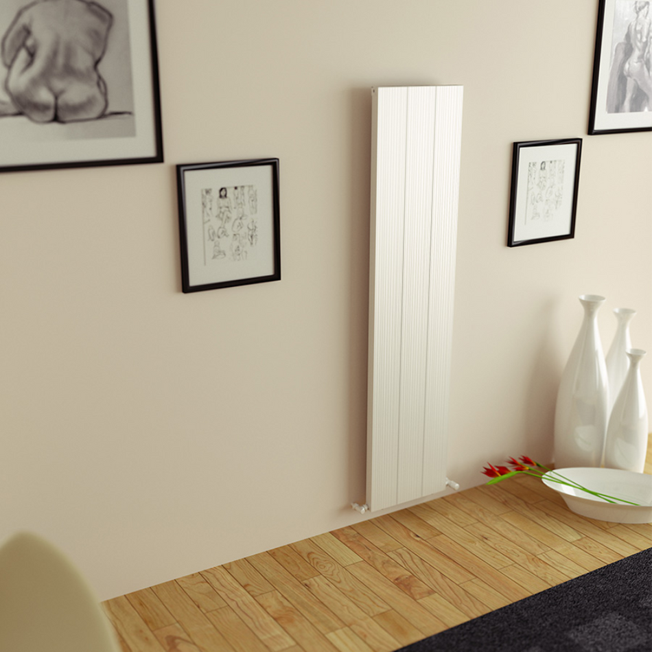 Ultraheat Porte Aluminium Vertical Radiator