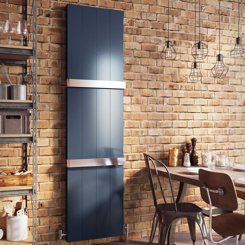 DQ Heating Vela Flat Vertical Designer Radiator | Stocked