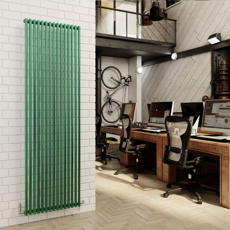 DQ Vulcano Double Tube Vertical Designer Radiator | Stocked